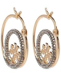 Tory Burch - Logo Earrings - Lyst