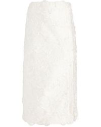 Proenza Schouler - Dalma Floral-Jacquard Skirt - Lyst