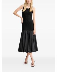 Bardot - Floral-Pattern Midi Dress - Lyst