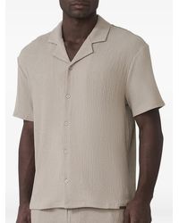 Mauvais - Textured Short-Sleeve Shirt - Lyst