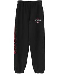Willy Chavarria - Elasticated-Waistband Track Pants - Lyst