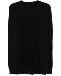 Rick Owens - Wollen Trui Met Ronde Hals - Lyst