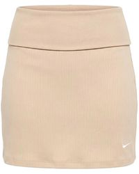 Nike - Chill Logo-Embroidered Mini Skort - Lyst