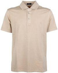 Fay - Polo À Logo Imprimé - Lyst