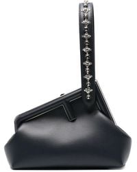 Fendi - Small First Leather Clutch Bag - Lyst