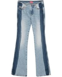 DIESEL - Vaqueros bootcut D-Dale de talle bajo - Lyst