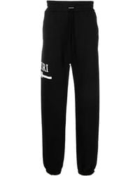 Amiri - Logo-print Cotton Track Pants - Lyst