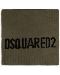 DSquared² - Wool Scarf - Lyst