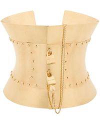 Dolce & Gabbana - Padlocks Corset Belt - Lyst