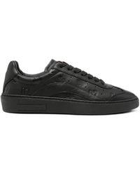 DSquared² - Rider Logo-Embossed Leather Sneakers - Lyst