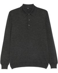 Kiton - Long-Sleeve Polo Sweater - Lyst