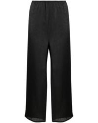 【関税込み】Baserange ブラック Folio ラウンジパンツ Folio Pants in Assortment | Crinkle linen | en | Baserange