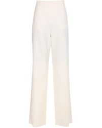 Max Mara - Pantaloni Balta A Vita Alta - Lyst