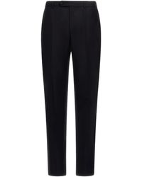 Roberto Cavalli - Pleated-Front Trousers - Lyst