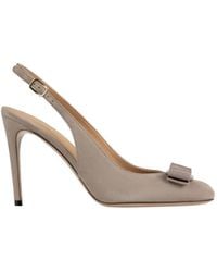 Ferragamo - Vara Bow Slingback - Lyst