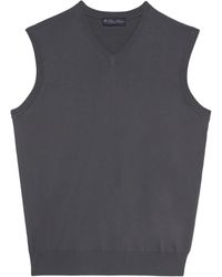 Brooks Brothers - Gestrickte Weste - Lyst