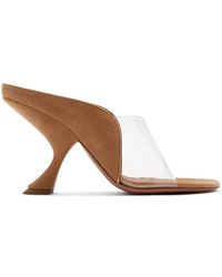 AMINA MUADDI - 90mm Mackenzie Heeled Mules - Lyst