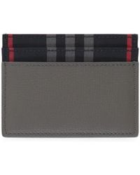 Burberry - Check-Print Wallet - Lyst