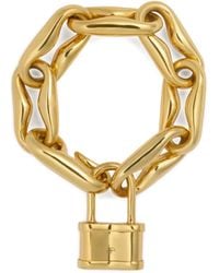 Patou - Padlock Chain Bracelet - Lyst