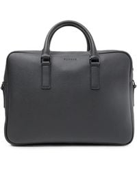 Peserico - Grained Leather Briefcase - Lyst