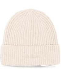 MC2 Saint Barth - Ribbed-Knit Embroidered Beanie Hat - Lyst