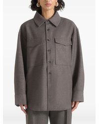 Manière De Voir - Joy Tailored Oversized Shirt - Lyst