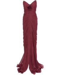 Ana Radu - Crimson Rose Dress - Lyst
