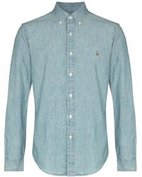Polo Ralph Lauren - Slim-Fit Chambray Shirt - Lyst
