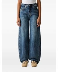 Gestuz - Gzmelu Washed Wide-Leg Jeans - Lyst