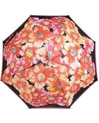Moschino - Floral-Motif Umbrella - Lyst