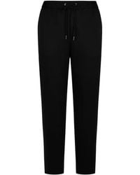Moncler - Logo-Patch Drawstring Trousers - Lyst