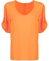 Stella McCartney - Top Met Pofmouwen - Lyst