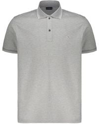 Paul & Shark - Striped-Pattern Polo Shirt - Lyst