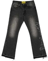 Godspeed - Og Logo Flared Jeans - Lyst