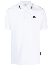 Philipp Plein - Ss Paisley Strass Polo Shirt - Lyst
