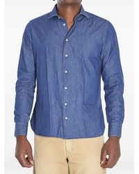 Borriello - Marechiaro Denim Overhemd - Lyst