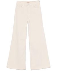 Mother - The Roller Fray Denim Jeans - Lyst