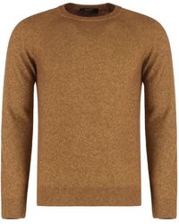 Moorer - Frankie-B12 Pullover Mit Rundem Ausschnitt - Lyst