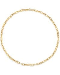 Sara Weinstock - Small Nantucket Rectangle Chain Necklace - Lyst
