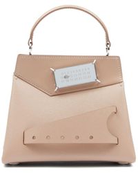Maison Margiela - Snatched Leather Tote Bag - Lyst