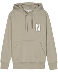 Norse Projects - Arne Hoodie mit Logo-Print - Lyst