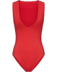 Loulou de Saison - Gianna Scoop-Neck Swimsuit - Lyst