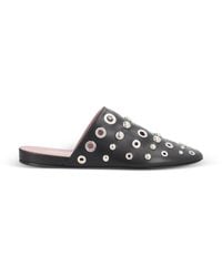 Premiata - Eyelet-Studded Mules - Lyst
