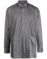 The Power for the People - Button Placket Long-Sleeve Shirt - Lyst