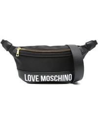 Love Moschino - Logo-print Belt Bag - Lyst