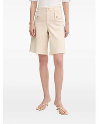 Joseph Ribkoff - Button-Detail Pocket-Patch Shorts - Lyst
