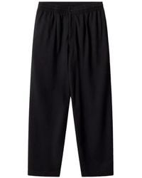 Maison Kitsuné - Logo-Embroidered Pleated Trousers - Lyst