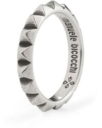Emanuele Bicocchi - Pyramid Band Ring - Lyst