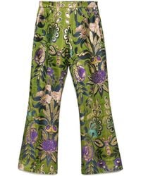 Valentino Garavani - Jacquard-Hose - Lyst