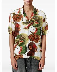 Endless Joy - Monkey Dragon Graphic-Print Short-Sleeve Shirt - Lyst